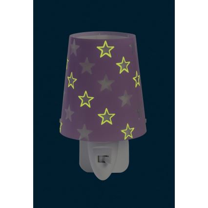 Dalber D-81215L - Luz noturna LED STARS 1xE14/0,5W/230V