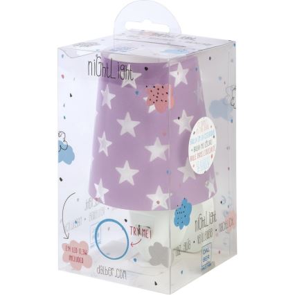 Dalber D-81215L - Luz noturna LED STARS 1xE14/0,5W/230V