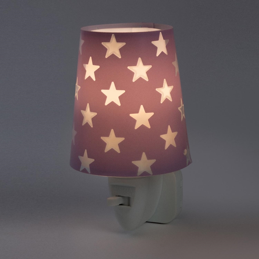 Dalber D-81215L - Luz noturna LED STARS 1xE14/0,5W/230V