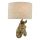 Där Lighting ABB0735 - Aplique de parede ABBY 1xE14/40W/230V linho/dourado
