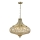 Där Lighting ASM0675 - Lustre com corrente ASMARA 6xE14/40W/230V latão