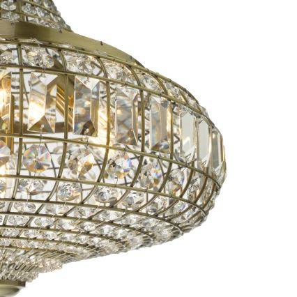 Där Lighting ASM0675 - Lustre com corrente ASMARA 6xE14/40W/230V latão