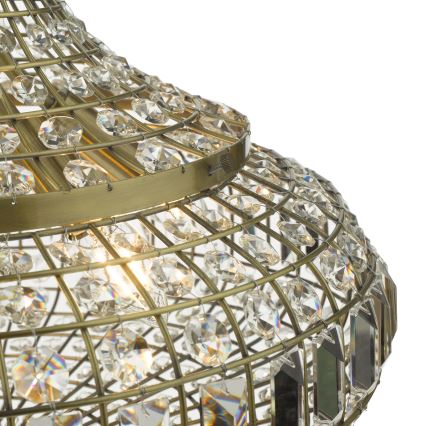 Där Lighting ASM0675 - Lustre com corrente ASMARA 6xE14/40W/230V latão