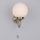 Där Lighting BAR0775 - Aplique de parede para casa de banho BARCLAY 1xE14/40W/230V IP44 latão
