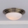 Där Lighting BAR5075 - Candeeiro de tecto para casa de banho BARCLAY, 1xE27/60W/230V, diâmetro 38 cm, acabamento em latão