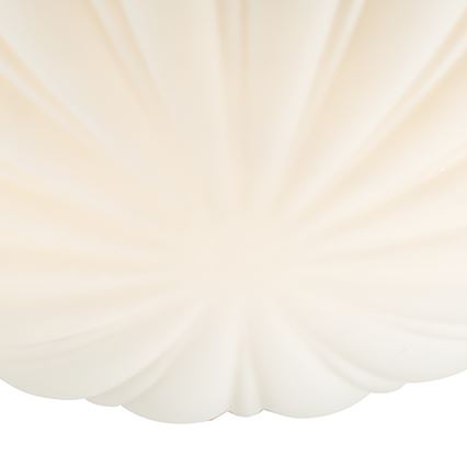 Där Lighting CAF502 - Candeeiro de tecto para casa de banho CAFE 1xE27/60W/230V Ø 27 cm IP44 branco