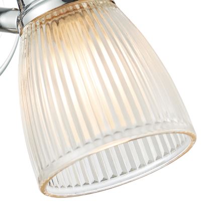 Där Lighting CED0738 - Aplique de parede para casa de banho CEDRIC 1xG9/25W/230V IP44 cromado brilhante