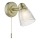 Där Lighting CED0775 - Aplique de parede para casa de banho CEDRIC 1xG9/25W/230V IP44 latão