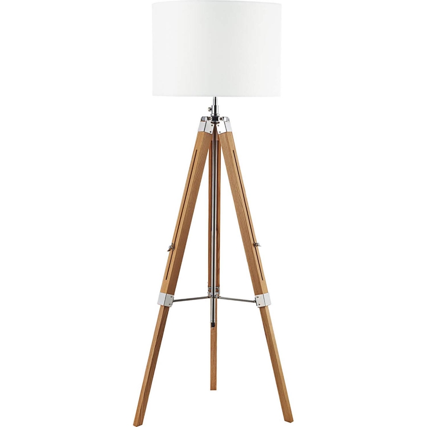 Där Lighting EAS4943 - Candeeiro de pé EASEL 1xE27/60W/230V castanho