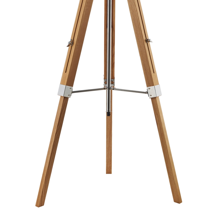 Där Lighting EAS4943 - Candeeiro de pé EASEL 1xE27/60W/230V castanho