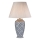 Där Lighting ELY4223 - Candeeiro de mesa ELY 1xE27/60W/230V azul