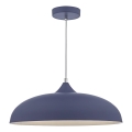 Där Lighting KAE0123 - Lustre suspenso com cabo KAELAN 1xE27/60W/230V azul