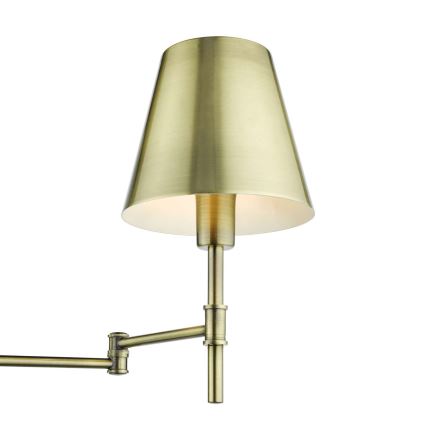 Där Lighting KEN0775 - Arandela flexível KENSINGTON 1xE14/25W/230V latão