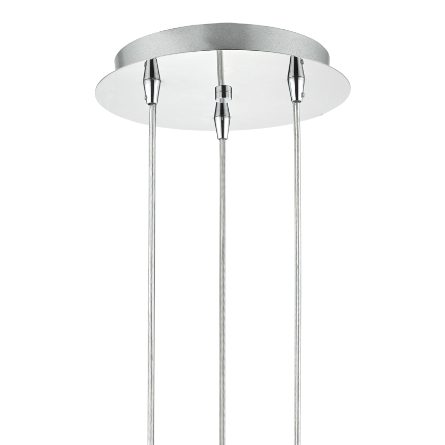 Där Lighting LYA0350 - Lustre suspenso em cabo LYALL 3xG9/40W/230V cromado brilhante