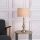 Där Lighting MAD4275 - Candeeiro de mesa MADRID 1xE27/60W/230V castanho/latão