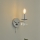 Där Lighting OLE0750 - Aplique de parede OLEANA 1xE14/40W/230V cromado brilhante