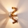Där Lighting RAW0764 - Aplique de parede RAWLEY 1xG9/25W/230V, acabamento em cobre
