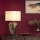 Där Lighting SYR4235 - Candeeiro de mesa SYRACUSE 1xE27/60W/230V cromado brilhante/creme