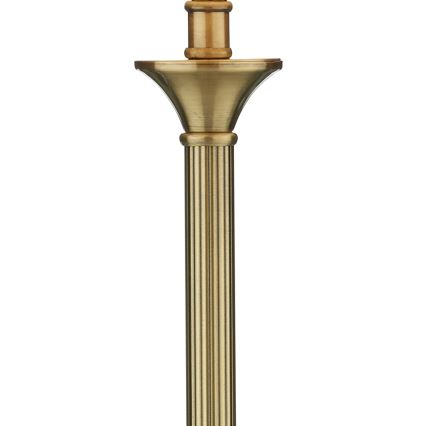 Där Lighting TAY4075-X - Candeeiro de mesa TAYLOR 1xE14/40W/230V bege/latão