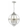 Där Lighting VAN0338 - Lustre com corrente VANESSA 3xE14/40W/230V cromo brilhante