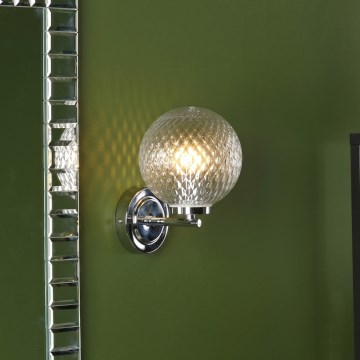 Där Lighting WAY0750 - Aplique de parede para casa de banho WAYNE 1xG9/3W/230V IP44 cromado