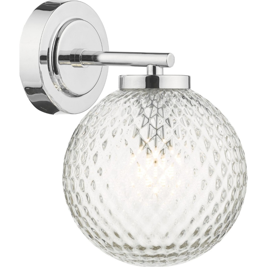 Där Lighting WAY0750 - Aplique de parede para casa de banho WAYNE 1xG9/3W/230V IP44 cromado brilhante