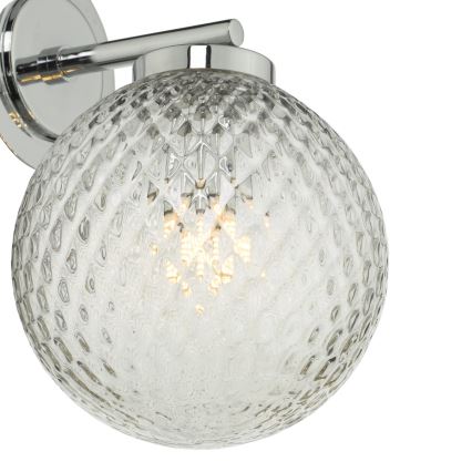 Där Lighting WAY0750 - Aplique de parede para casa de banho WAYNE 1xG9/3W/230V IP44 cromado brilhante