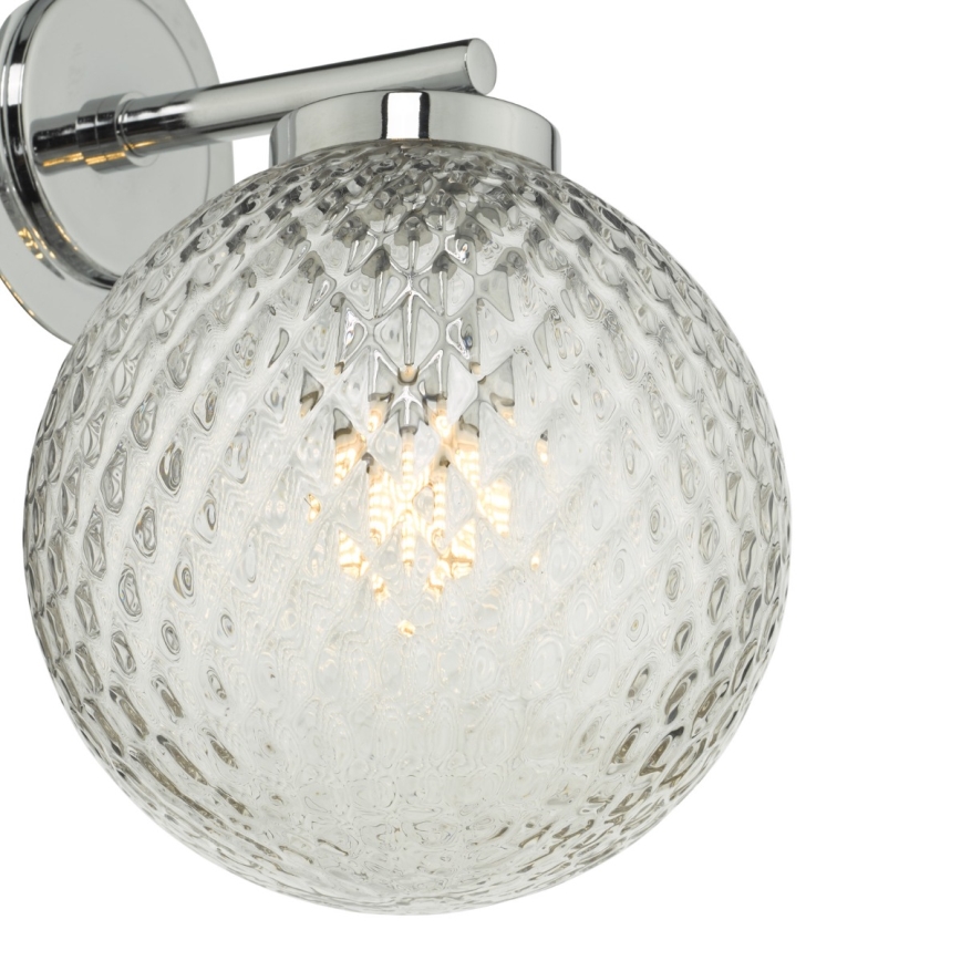 Där Lighting WAY0750 - Aplique de parede para casa de banho WAYNE 1xG9/3W/230V IP44 cromado brilhante