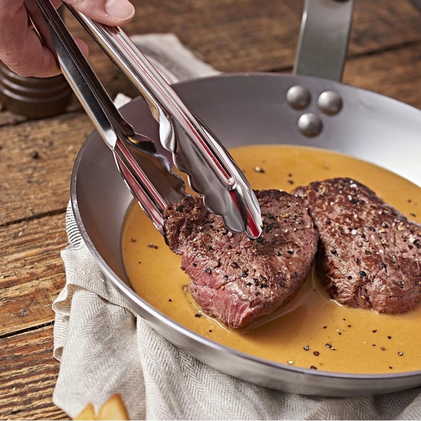 De Buyer 4788.24N - Pinças para servir 24 cm, aço inoxidável