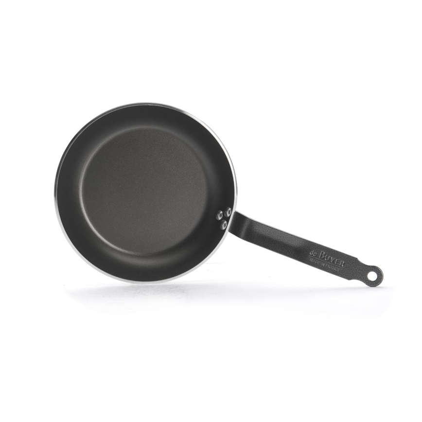 De Buyer 8480.24 - Frigideira antiaderente CHOC RESTO INDUCTION 24 cm