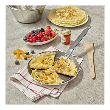 De Buyer 8485.30 - Frigideira antiaderente para crepes CHOC RESTO INDUCTION 30 cm