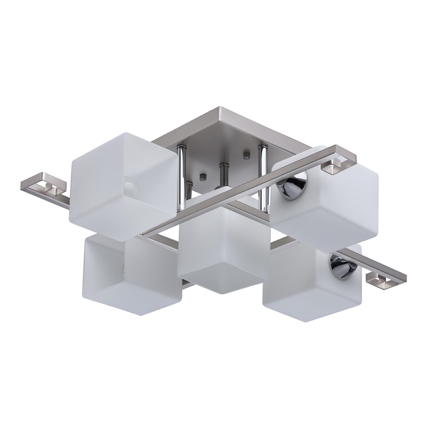 De Markt - Candelabro pendente ALPHA 5xE14/60W/230V angular