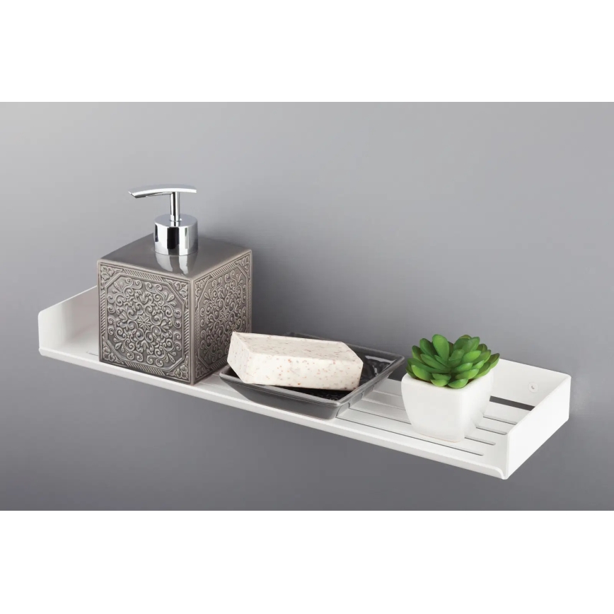 Deante ADM_A511 - Prateleira de parede para casa de banho MOKKO branca