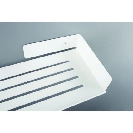 Deante ADM_A511 - Prateleira de parede para casa de banho MOKKO branca