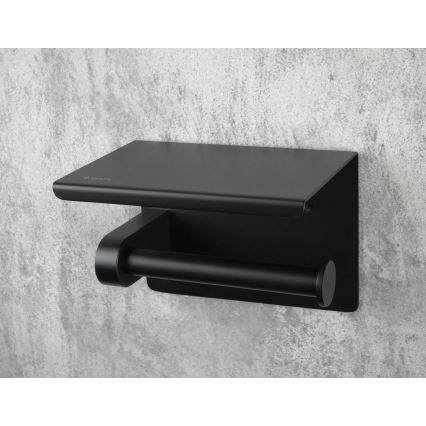 Deante ADR_N221 - Suporte para papel higiénico ROUND preto