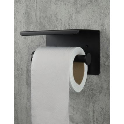 Deante ADR_N221 - Suporte para papel higiénico ROUND preto