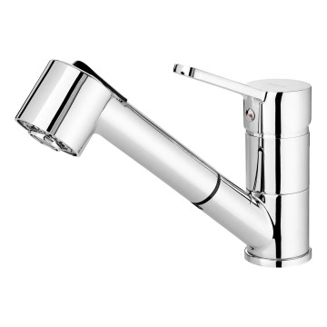 Deante BDN_071M - Torneira de lavatório com pulverizador extensível NARCYZ cromado brilhante