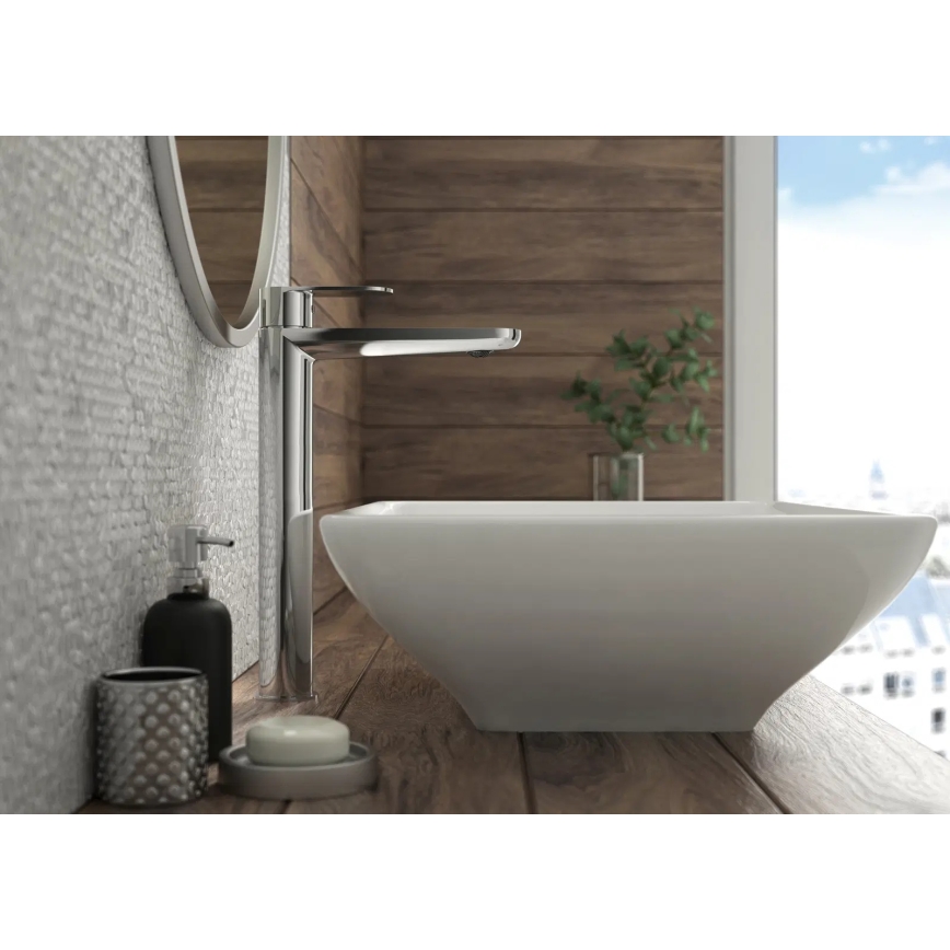 Deante BGA_020K - Misturadora de lavatório ALPINIA cromado brilhante