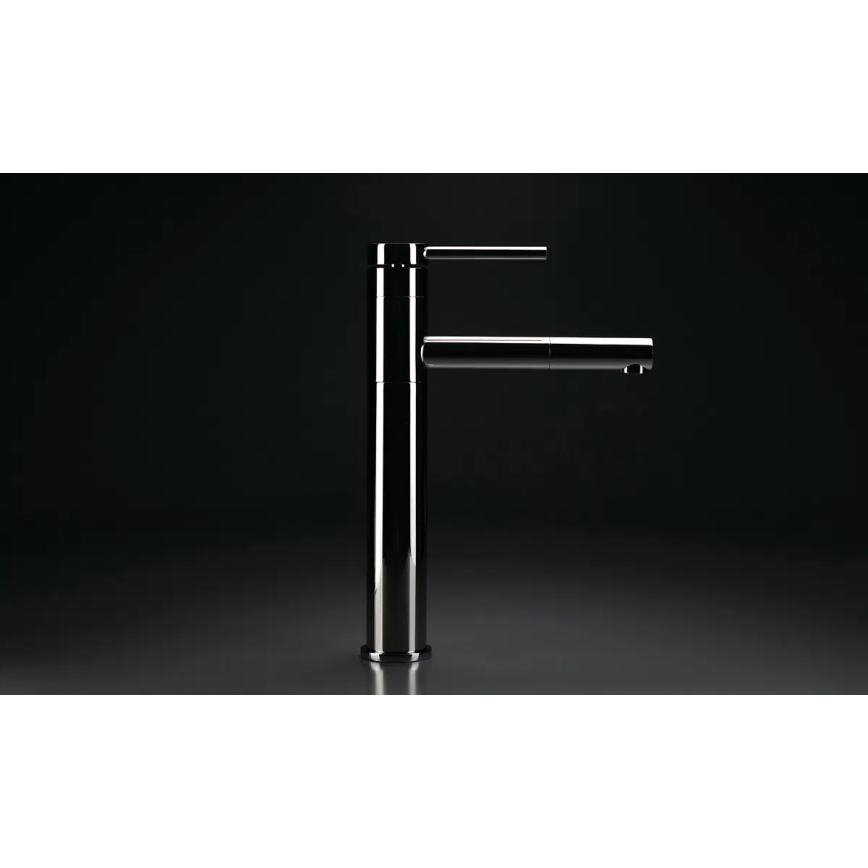 Deante BGE_022K - Misturadora de lavatório com bica extraível ORA, 30,9 cm, cromado brilhante
