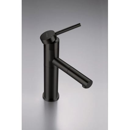 Deante BGE_N22M - Misturador para lavatório ORA com ducha extraível, 22,9 cm, preto