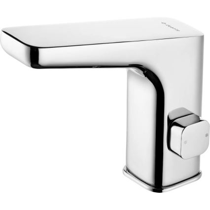 Deante BQH_029R - Torneira de lavatório com regulação de temperatura HIACYNT 4xAA cromado brilhante