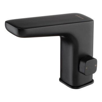 Deante BQH_N29R - Torneira de lavatório com regulação de temperatura HIACYNT 4xAA preto