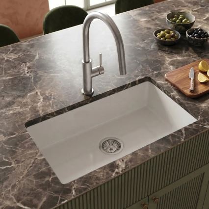 Deante BQJ_F62M - Torneira de cozinha EVORA em aço escovado