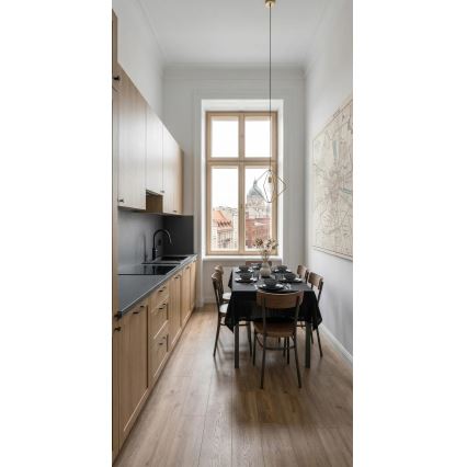 Deante BQJ_N62M - Misturadora de cozinha EVORA preta