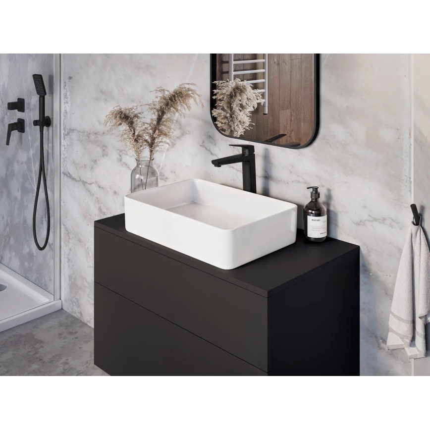 Deante BQL_N20K - Misturador de lavatório BLUR, preto