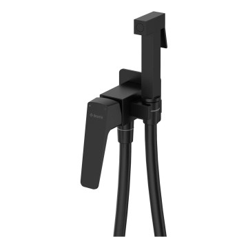 Deante BQL_N34M - Torneira para bidé com duche de mão para instalação embutida BLUR preta