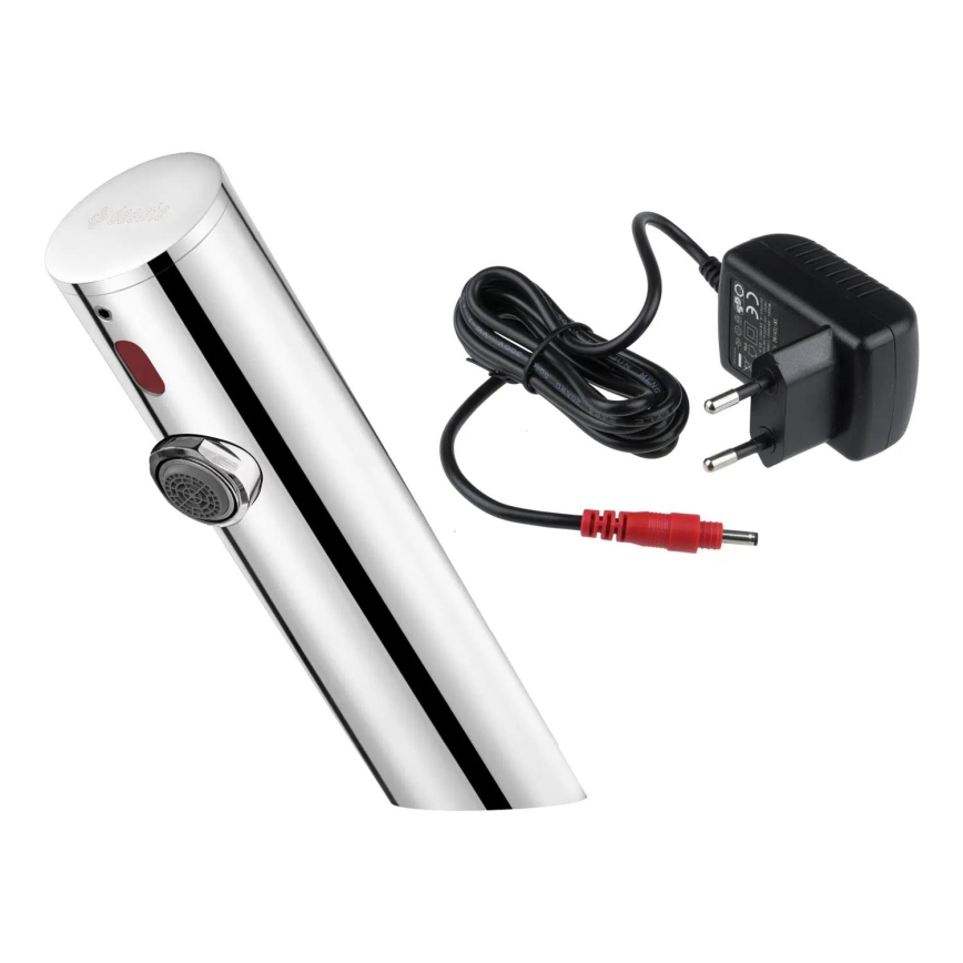 Deante BQR_P28V - Torneira de lavatório com regulação SENSE 230/6V polido aço