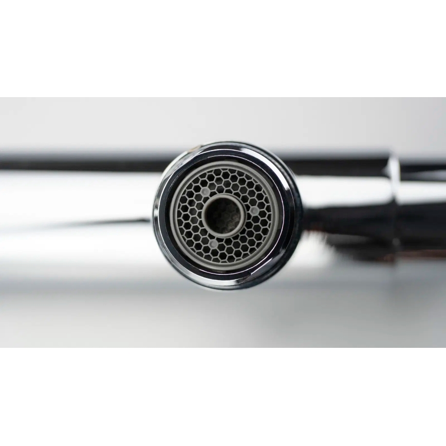 Deante BRE_075M - Torneira de cozinha com chuveiro extraível ERIDAN cromo brilhante