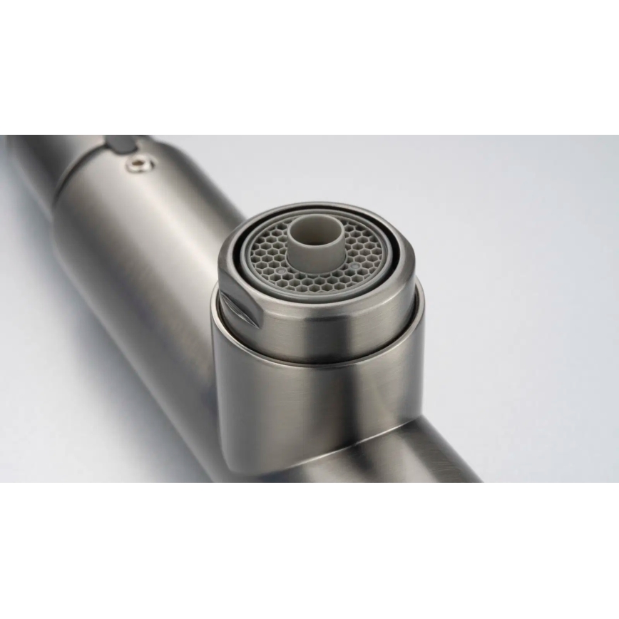 Deante BRE_D75M - Torneira de lavatório com pulverizador extensível ERIDAN titânio