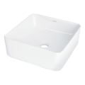 Deante CDJ_6U3S - Lavatório de bancada JASMIN 34,5x34,5 cm cerâmica/branco